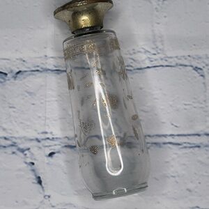 Vintage Sprinkle Bottle with Gold Accents
